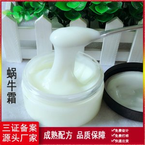 潤白去皺滋養嫩膚補水保濕修護蝸牛霜OEM/ODM代加工