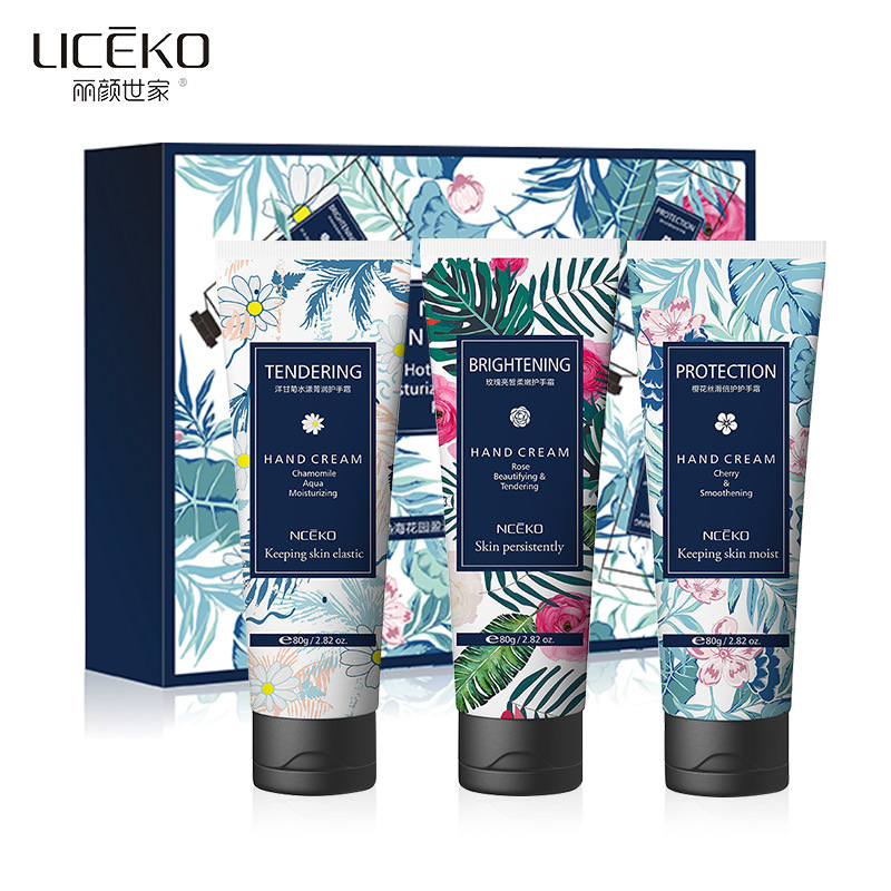 麗顏世家熱海花園盈潤保濕護手霜代加工貼牌OEM/ODM