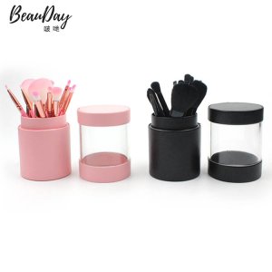 BeauDay 透明化妝桶裝12支化妝套可OEM/ODM代工