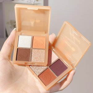 kiss beauty焦糖栗子四色眼影盤可OEM/ODM代工