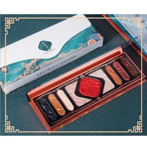 同款浮雕眼影盤 9色珠光啞光彩妝盤可OEM/ODM代工