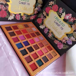 珠光啞光歐美風格眼影盤OEM/ODM代加工