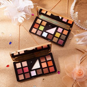 瑪可安迪夢幻天鵝奢華項鏈眼影盤珠光OEM/ODM定制代加工