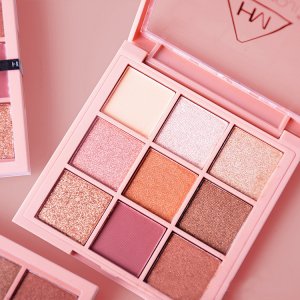 HUDA學生眼影 9色眼影盤OEM代加工