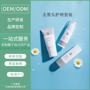 去黑頭護理套裝貼牌定制代加工