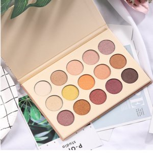 5色閃粉啞光珠光眼影貼牌定制代加工