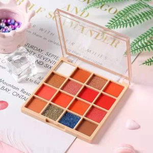 初學者16色眼影盤代加工貼牌OEM/ODM