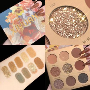 嬉媛蟒蛇紋九色眼影OEM/ODM定制代加工