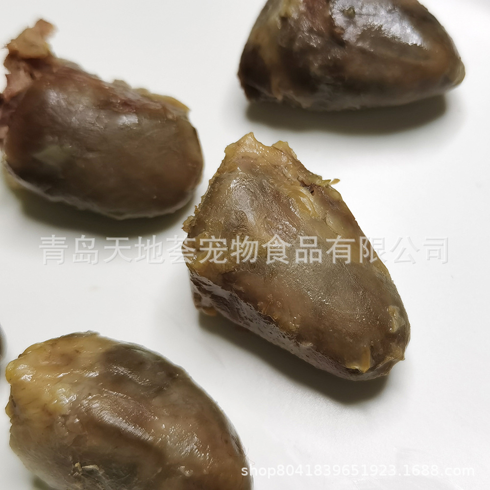 寵物零食蒸煮雞心20gOEM代加工