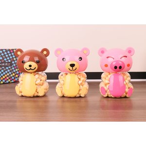 動物頭系列小饅頭 創意玩具小零食OEM/ODM定制代加工