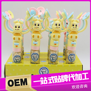 創(chuàng)意玩具零食打鼓貼牌定制代加工