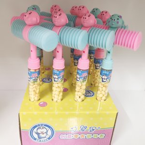 創(chuàng)意玩具零食小豬錘錘樂OEM代加工