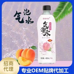 蘇打氣泡水 白桃風味貼牌OEM/ODM