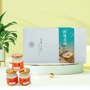 制富食品即食奶凍花膠滋補養生禮盒70g/罐OEM代加工