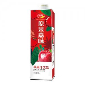 頂真原果嘉味蘋果汁飲品1.5L（瓶）OEM代加工