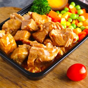 七彩蒸紅燒仔排料理包OEM代加工