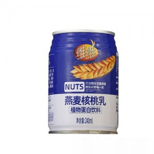 維維燕麥核桃乳240mL罐裝OEM代加工