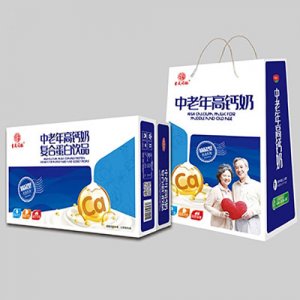 吉慶同福中老年高鈣奶蛋白飲品1x20盒標箱OEM代加工