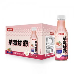 愛慕巴草莓甘露草莓味風(fēng)味飲料500mlX15瓶OEM代加工