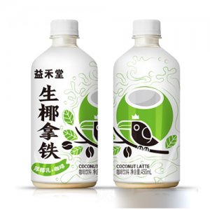 益禾堂厚椰乳+咖啡生椰拿鐵咖啡飲料450mlOEM代加工