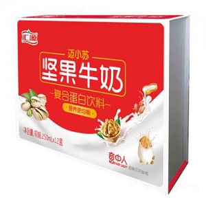 匯源邁小蘇堅果牛奶復合蛋白飲料250mlX12盒OEM代加工