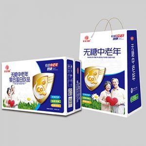 吉慶同福無糖中老年蛋白飲品1x20盒標箱OEM代加工