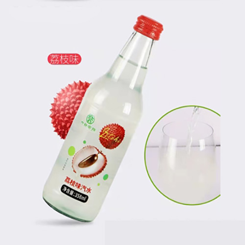 六谷家族荔枝味汽水+代加工廠家,親身見證加工流程