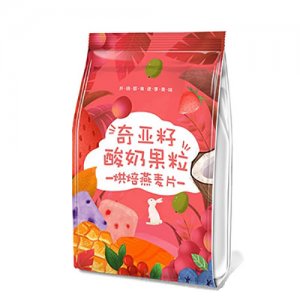 奇亞籽酸奶果粒烘焙燕麥片OEM代加工