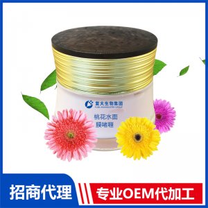 桃花水面膜啫喱代加工貼牌OEM/ODM