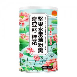 晨妞妞堅果水果藕粉羹（罐）OEM代加工