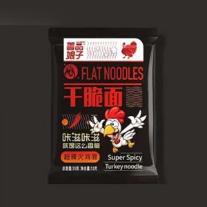 善品娘子干脆面超辣火雞面味55克袋裝OEM代加工