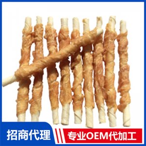 寵物雞肉繞牛皮卷可OEM/ODM代工