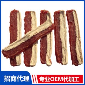 寵物鴨肉鱈魚兩吃片貼牌OEM/ODM