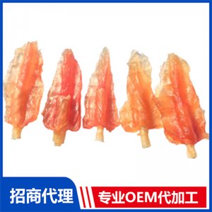 寵物風干水晶雞肉零食1貼牌定制代加工