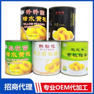 升升園黃桃罐頭820g