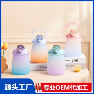 漸變色大肚杯多種顏色可愛造型水杯OEM代工