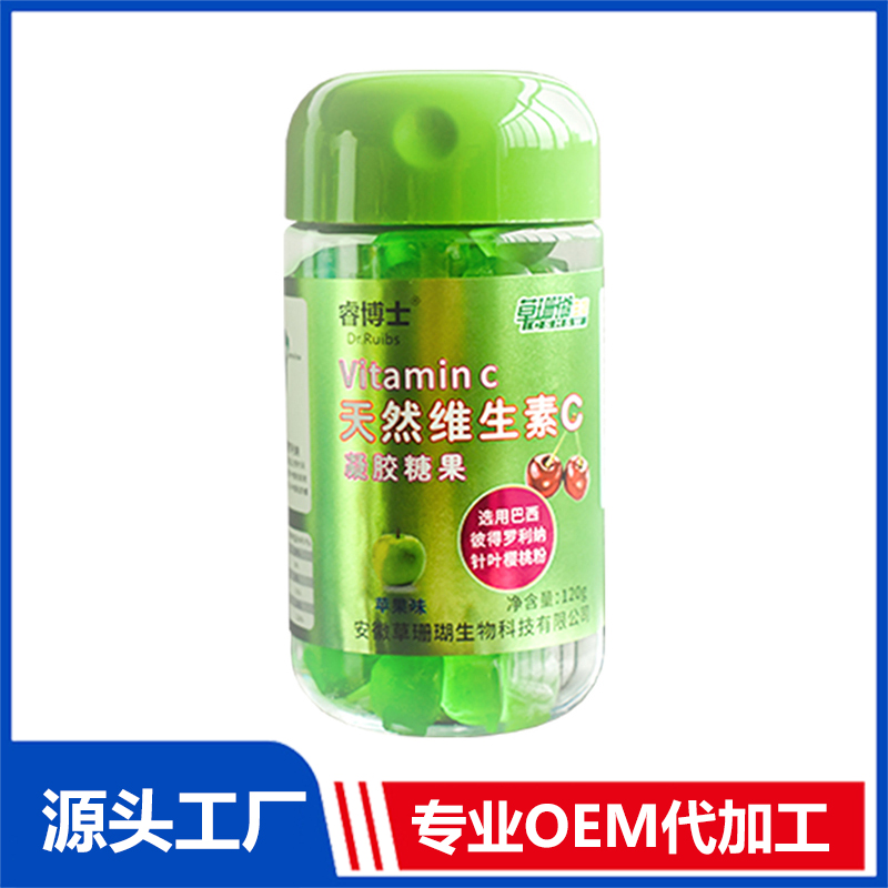 天然VC軟糖代加工-合作形式多樣-免費全程策劃