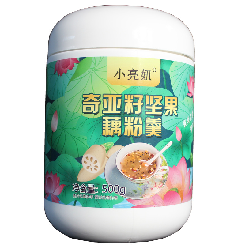 哪里代加工奇亞籽堅果藕粉羹,1000多種傳統(tǒng)配方,嚴格精選真材實料,產(chǎn)能大,出貨快