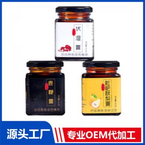 抖音直播赤小豆芡實薏米茯苓膏代加工人參木瓜秀峰膏項目合作廠商