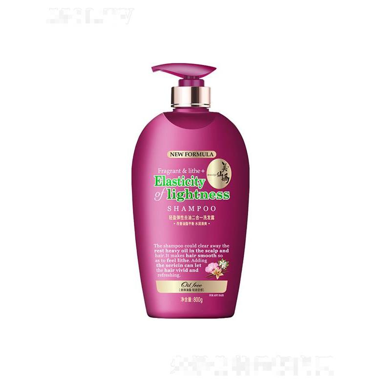 美仙嬌輕盈彈性去油二合一洗發露 500g/800g發絲保持絲質柔順
