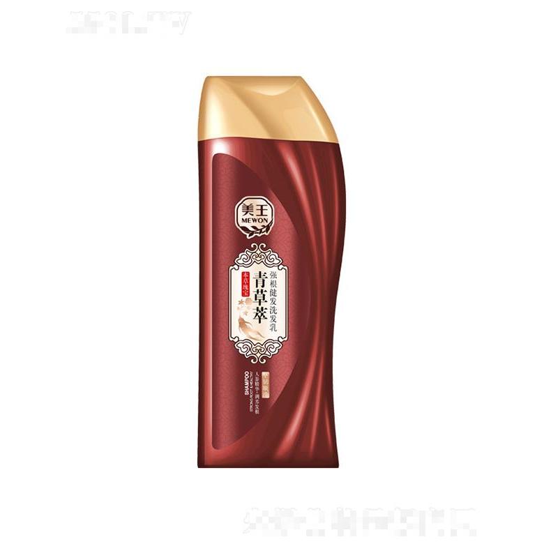 美王青草萃強根健發洗發乳（堅韌順滑）人參精華 調養發根8g/400g/750g