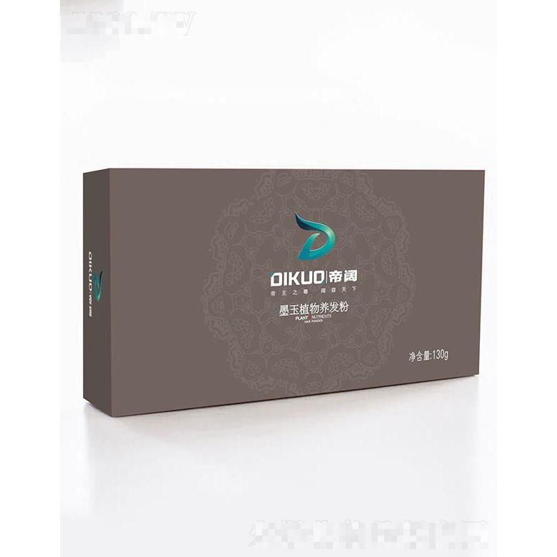 帝闊墨玉植物養發粉130g 純植物
