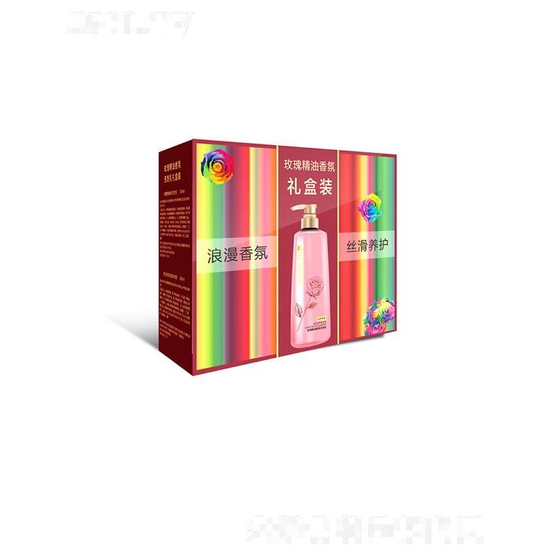 柏泉玫瑰精油香氛洗發乳（禮盒裝） 洗后發絲柔滑水潤