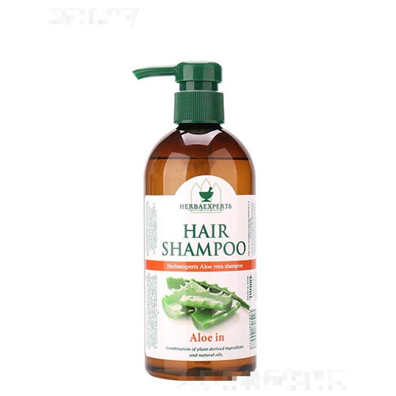 萊清菲蘆薈水潤柔順洗發水 適合中干性發質