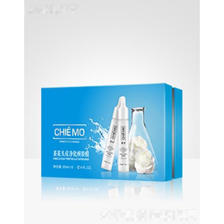 清妙1801-2X 茶花頭皮凈化醒膚膜（冰爽沁潤(rùn)型）深層潔凈頭皮去除老化角質(zhì)