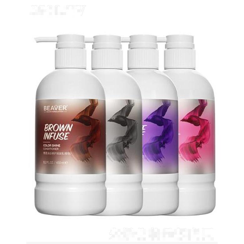 博柔染后修護潤發乳 延緩褪色時間發色更持久