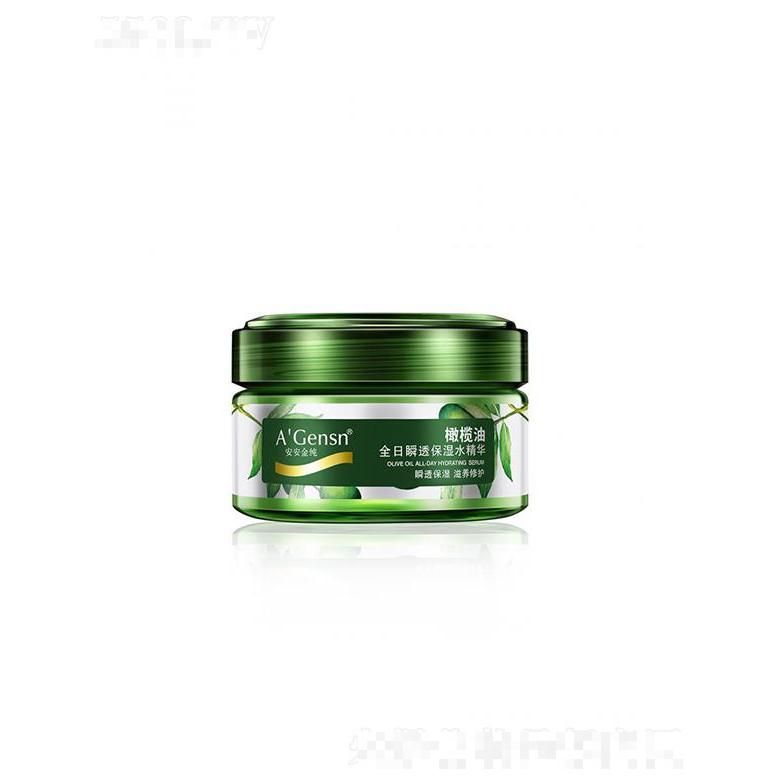 安安金純橄欖油全日瞬透保濕水精華 60g 肌膚水嫩透現彈潤絲滑