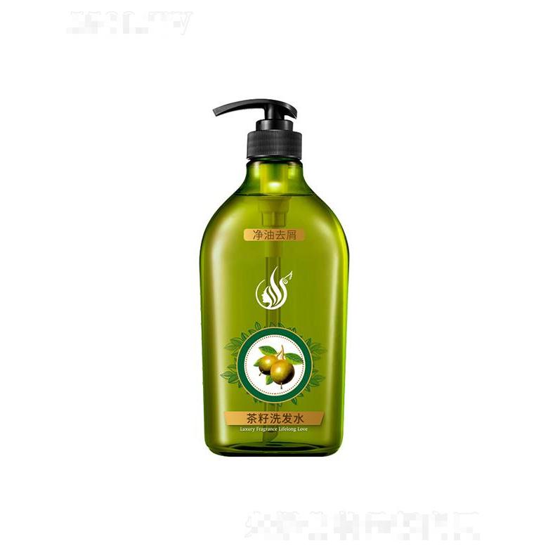 華儂清爽控油茶籽洗發露  柔順去屑  無硅油洗發水