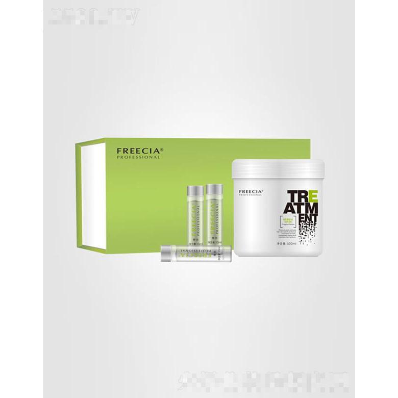 弗茜雅水養倒膜套裝 500ml+10mlx6有效深入發根強化新生毛發纖維