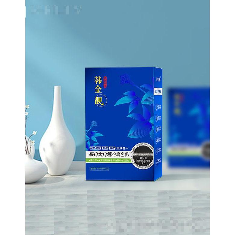 韓金靚清水黑發  果香味